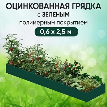 Грядка зеленая (0,6 х 2,5)