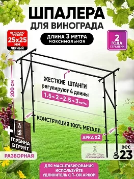 Шпалера для винограда